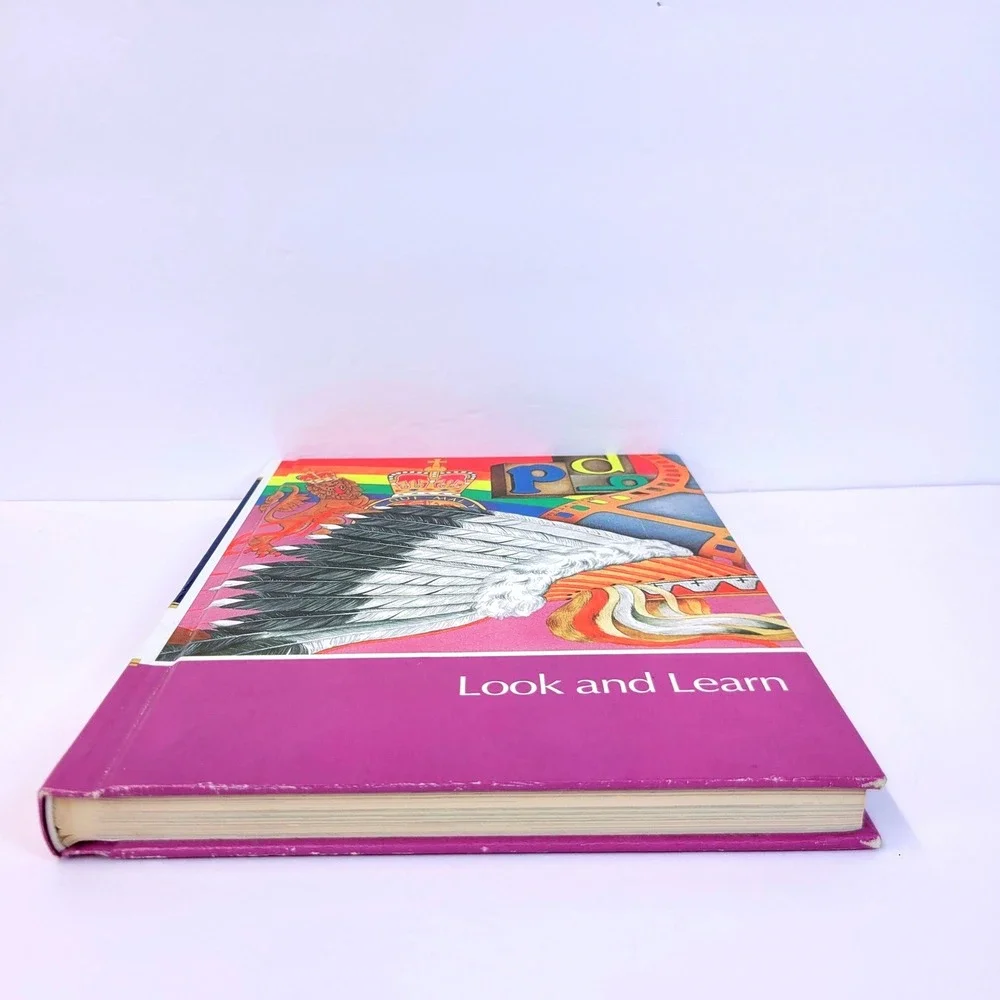Childcraft Look and Learn Volume 12 Hardcover Vintage 1988 Book